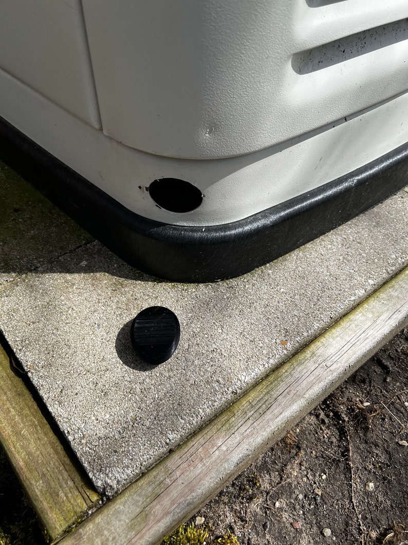 Generac Generator Base Hole Plugs, Set of 4 Plugs - Etsy