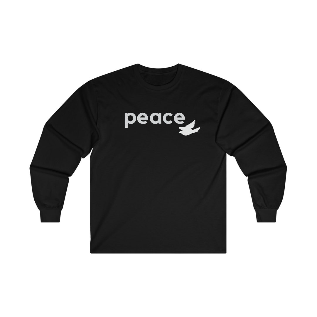 Peace Dove Chenille Sweatshirt - Blue