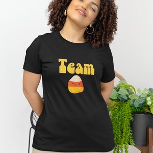 Team Candy Corn Shirt, Halloween Shirt,  Fall Shirt for Women,Funny Halloween Shirt