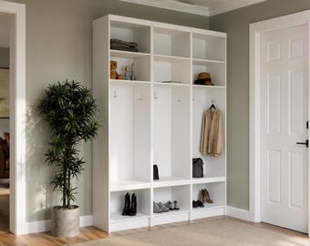 DIY Mudroom Hall Tree Plans | Digital PDF Download