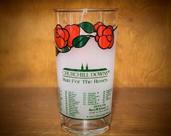 Kentucky Derby 1986 Churchill Downs Run for The Roses Collectable Mint Julip Glass