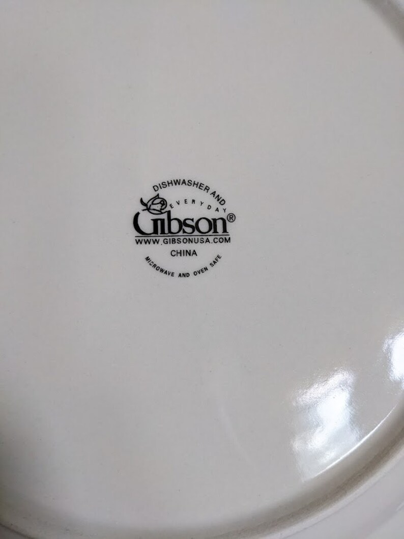 Gibson Nautical/lighthouse Dinner Plates Set of 5 Etsy