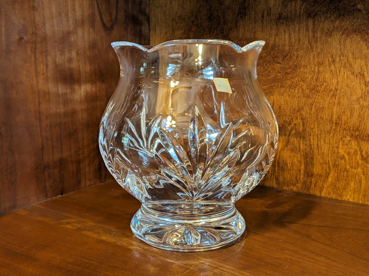 Miller ROGASKA Crystal ~ Handmade Slovenia ~ Crystal Bowl/vase