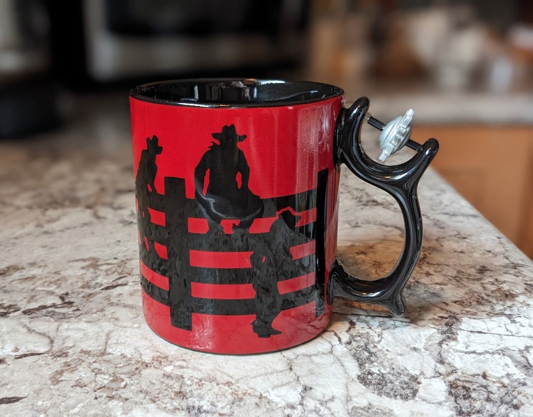 Department 56 SPINNERS Rodeo Cowboy Coffee Mug With Spur Etsy