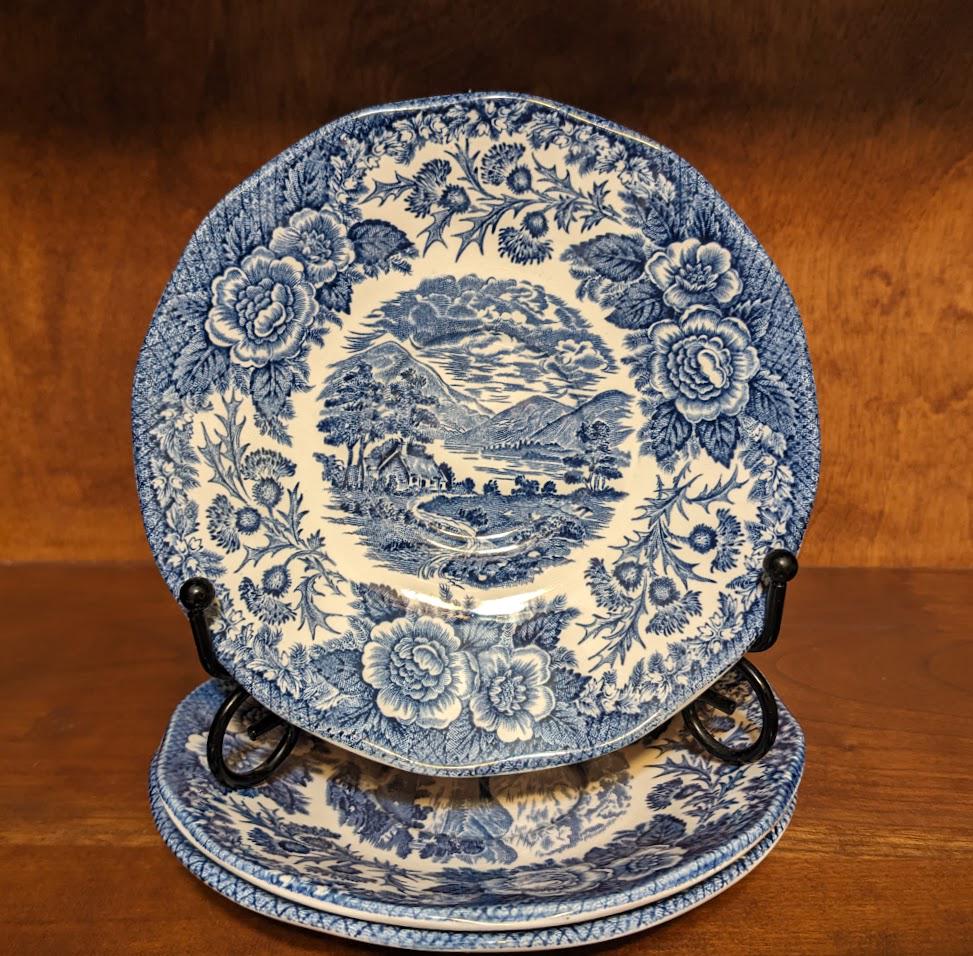 【洋食器】美しいスコットランドのプレート　アンティーク　皿　J&MPB CO Vintage Scottish Plates - Etsy
