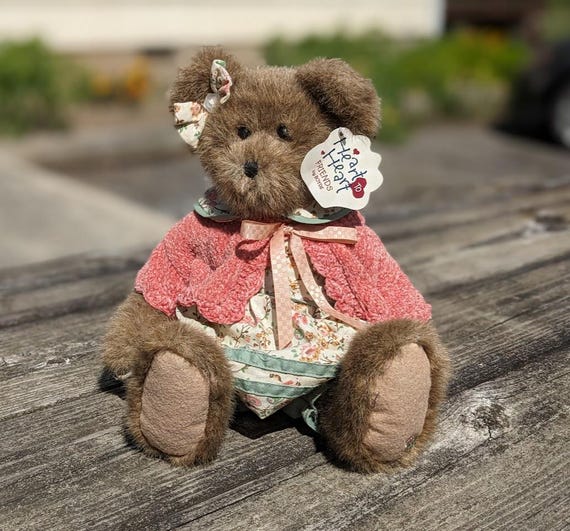 Boyds Collection Heart to Heart MACKENZIE 1988-2004 Light Brown