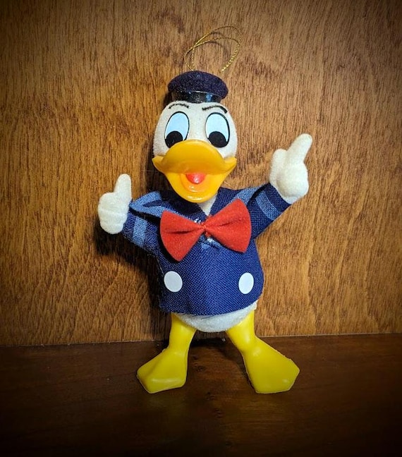 donald duck red bow tie