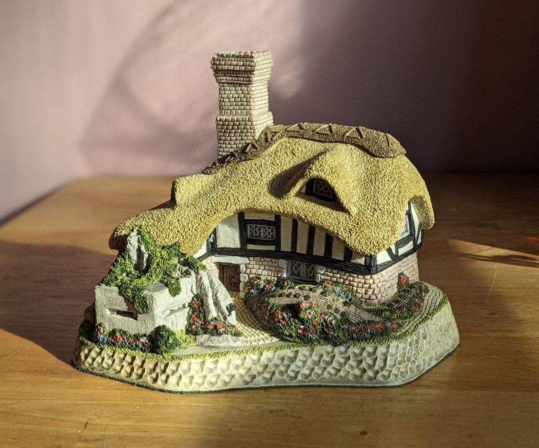 Thatch Guard David Winter “home Guard Cottage” 1986 • Tudor Thatched English Village ...