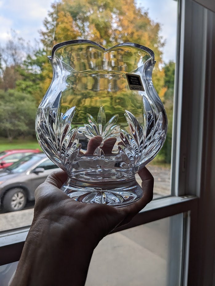 【ユーゴスラビア　ＲＯＧＡＳＫＡ (ロガスカ)　クリスタル ボウル】 ユーゴスラビア ROGASKA (ロガスカ) クリスタル ボウル】