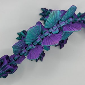 3D printed articulating Flexi skeleton Stegosaurus Dinosaur