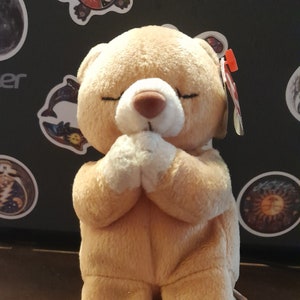 Hope the Praying Bear - Beanie Baby 1998 Mint Condition
