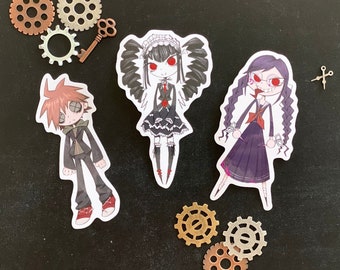 Danganronpa Pegatinas Muñecas Desesperadas