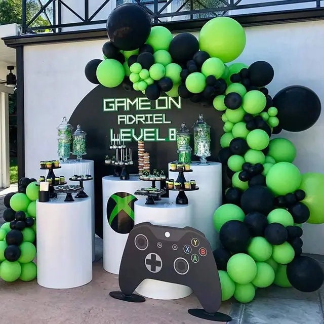 Gamers Birthday Balloon Arch