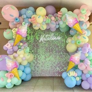 Ice Cream Balloon Arch Kit - 143 Pieces!