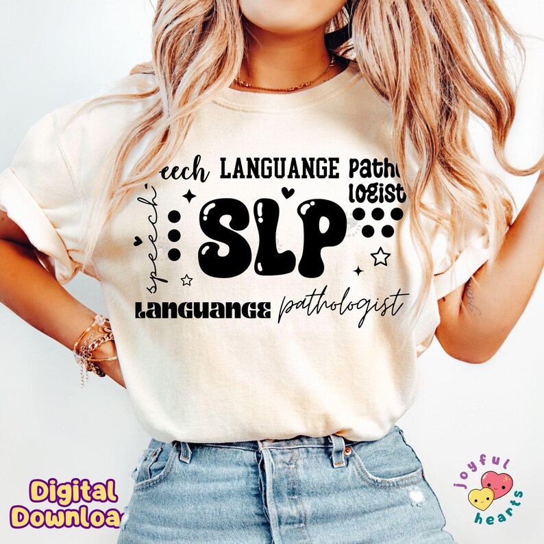 SLP Svg Speech Therapy Png Speech Language Pathologist Png Sublimation ...