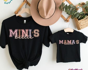 Mama PNG Mini Png Bestie Png Sublimation Design Mom Daughter Png  Mommy and Me Png Family Matching Shirt DTF Popular Png Digital Download