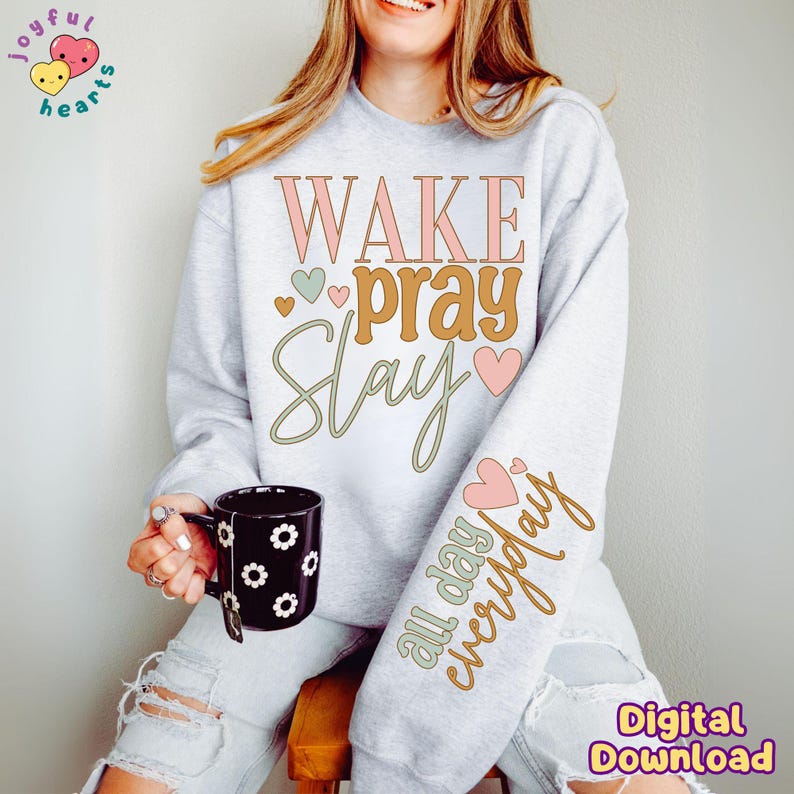 Wake Pray Grind Sweatshirt