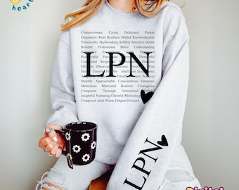 Licensed Practical Nurse Png Custom Name LPN Png Sublimation Design, Nursing Png Nurse Life Png She Is Nurse Sublimate DTF Digital Download