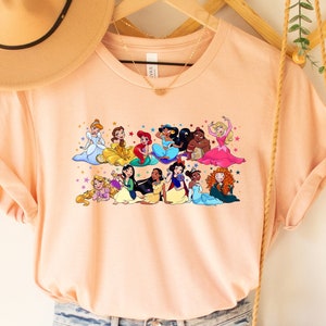 Disney Prinzessin Shirt, Prinzessin Squad Shirt, Disney Shirt, passende Disney Shirts, Disney Urlaub Shirts, Familie Prinzessin Shirts