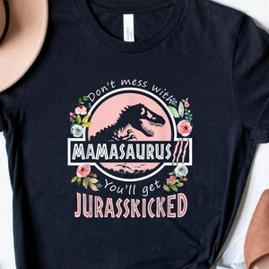 Mama Saurus Shirt, Dinosaurier Mama Shirt, Mama Shirt, Mamasaurus Shirt, Muttertagsgeschenk, Geschenk für Mama, Dinosaurier Mama Shirt, Mama Geburtstag