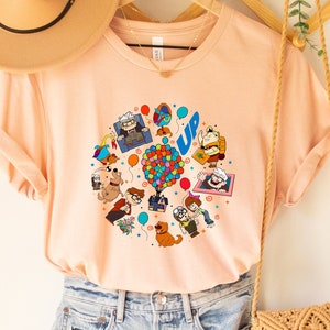 UP Shirt, Disney Up Shirt, Vintage Disney Vacay Shirt, Disney Schloss Shirt, Familien Shirt, Disneyworld Shirt, Disney Reise 2023