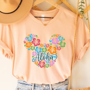 Chemise Aloha, chemise de vacances à Hawaï, T-shirt de voyage familial à Hawaï, chemise hawaïenne, chemise de voyage d'été, tee-shirt Aloha, chemise de plage, chemise tropicale