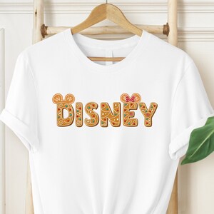 Disney Christmas Cookie Shirt, Disney Gingerbread Shirt, Comfort Colors Shirt, Minnie Christmas Shirt, Mickey Christmas Shirt