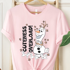 Cuteness Overload Olaf Shirt, Frozen Shirt, Disney Olaf Shirt, Elsa Shirt, Frozen Olaf Shirt, Disney Princess Shirt, Disneyland Shirt