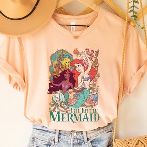 De kleine zeemeermin shirt, Ariel T-shirt, prinses shirt, vrouwen shirt, Disneyland shirt, Disney shirts voor vrouwen, Ariel Tee