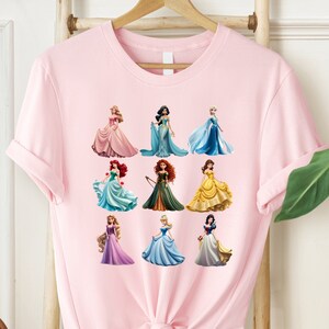 Disney Princess Shirt, Disney Shirt, Disney Princess Team Shirt, Princess Squad Shirt, Disney Family Shirt, Disney Trip Shirt