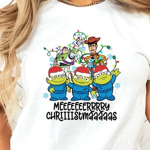 Merry Christmas Toy Story Shirt, Toy Story Christmas Shirt, Disney Christmas Shirt,Woody Christmas Shirt, Buzz Christmas Shirt