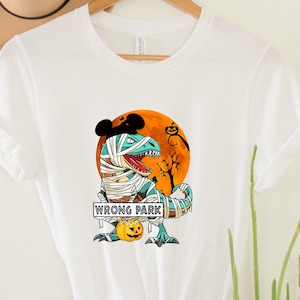 Rex Halloween Shirt, Wrong Park Shirt, Dinosaur Halloween Shirts, Disney Halloween Shirts, Halloween Dinosaur Family Shirts