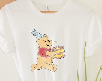It’s My Birthday T-shirt, Winnie the Pooh Shirt, Disney Birthday Shirt, Pooh Party Shirt, Winnie Shirt, Disney Birthday Squad Shirts