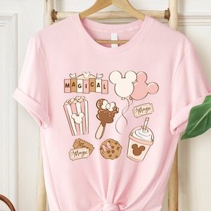 Disney Magical Kingdom Shirt, Micky Ballon Shirt, Disney Snacks Shirt, Micky Ohren Shirt, Disney Ticket Shirt, Disney Epcot Shirt