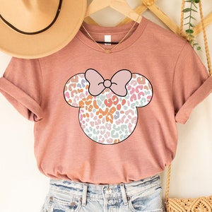 Minnie Leopard Shirt, Minnie Safari Leopard Shirt, Minnie Ears Shirt, Cheetah Minnie Shirt, Animal Kingdom Shirt, Girls Trip Disney Shirt