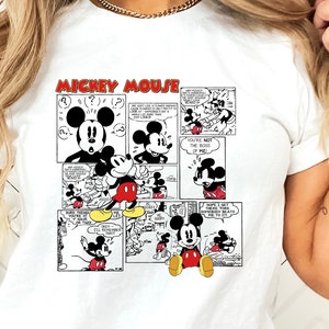 Mickey Mouse Shirt, Mickey Comic Cover Shirt, Disney Retro Shirt, Magic Kingdom Shirt, WDW Shirt, Unisex T-shirt, Disney Family Shirt