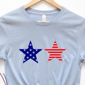 Stars and Stripes Shirt, Retro American Flag, 4th of July Shirts, Stars Peace and Stripes Retro, American Flag Shirt, 4th of July, Merica