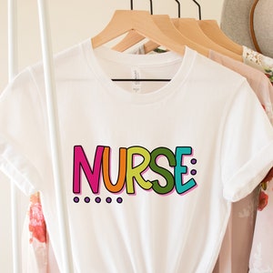 Nurse Shirt for Women, RN TShirt for Registered Nurse, Nursing T-Shirt for Nurse, Gift for Registered Nurse, RN Graduation Gift
