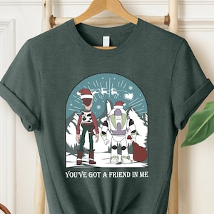 Toy Story Buzz and Woody Christmas Shirt, You’ve Got A Friend In Me Christmas Shirt, Toy Story Christmas Shirt, Disney Christmas Shirt