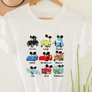 Disney Cars Shirt, Disney Pixar Shirt, Mcqueen Shirt, Tow Mater Shirts, Disney Family Shirt, Youth, Toddler, Unisex, Plus Size, T-Shirt,