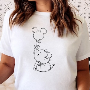 Disney Dumbo Shirt, Dumbo Shirt, Cute Dumbo Shirt, Disney Vacation Shirt, Mickey Ears Shirt,Funny Disney Vacation Shirt,Elephant Dumbo Shirt