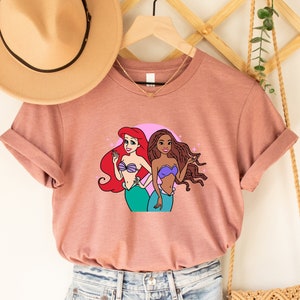 Retro Little Mermaid Shirt, Black Girl Magic Shirt, Black Queen Shirt, Ariel Mermaid Shirt, The Little Mermaid Live Action, Disneyland Shirt