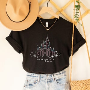 Disney Magical T-Shirt, Disney Castle Shirt, Magical Castle Shirt,Disney Womens Shirt, Disney Trip Shirt, Girls Disney Shirt