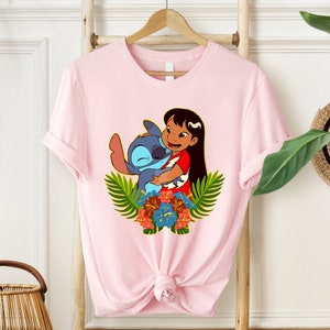 Stitch and Lilo T-Shirt, Disney Shirt, Disney Vacation Shirts, Couple Matching Shirts, Disney Trip Shirt, Disney Anniversary Outfit