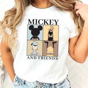 Mickey And Friends Comfort Colors Shirts, Donald Daisy Goofy Pluto Shirt, Disneyland Shirt, Disneyworld Shirt, Disney Trip Shirt