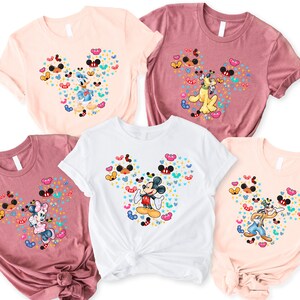 Benutzerdefinierte Disney Shirts, Mickey Family Shirts, personalisierte Disney Shirt, Minnie Shirt, Mickey Group Shirts, Disneyland Group Shirts