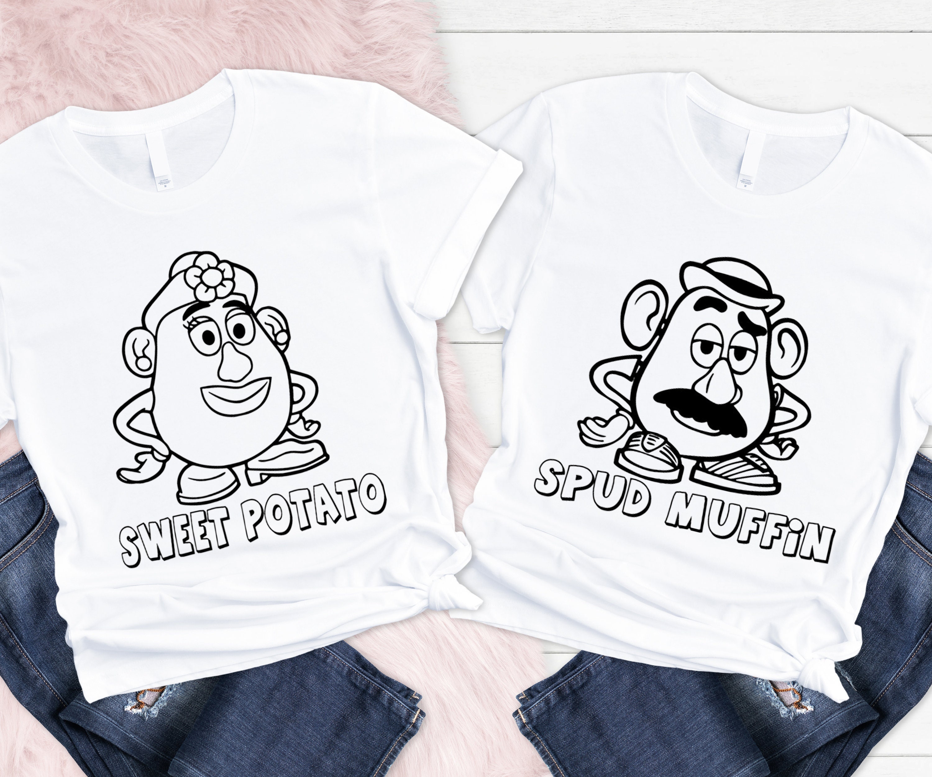 ポテトヘッド夫妻Tシャツ&帽子 ポテトヘッド夫妻Tシャツ&帽子