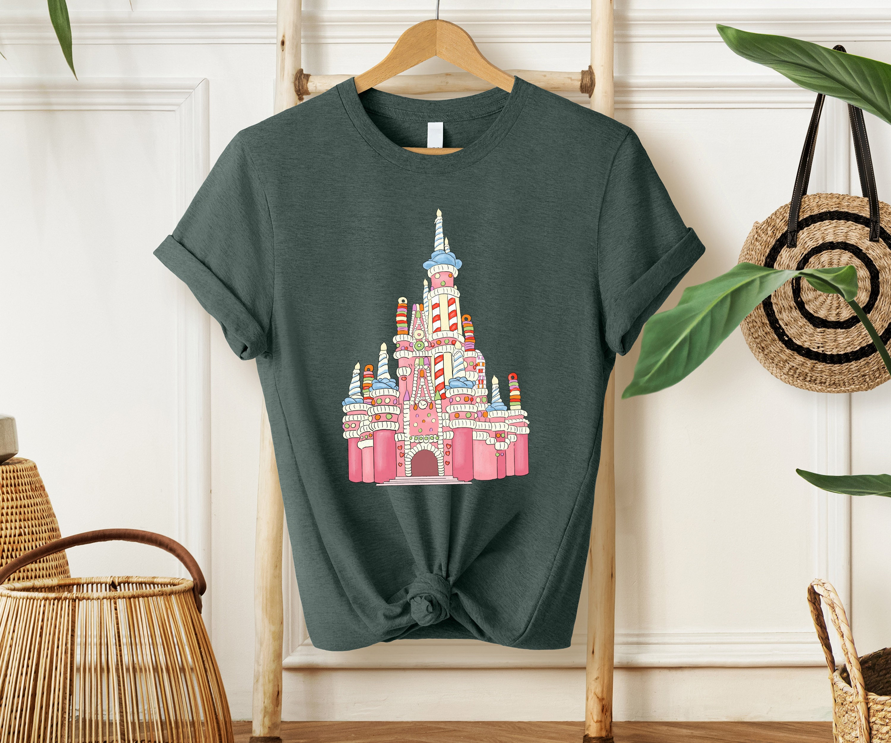 CINDERELLA 25周年 Tシャツ Cinderella Castle 25th Anniversary Birthday Cake T-Shirt