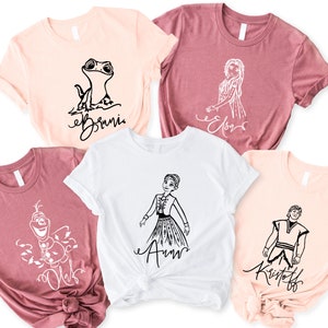 Disney Frozen Shirts, Disney Shirts, Frozen Elsa Anna Olaf Kristoff Bruni, Disney Princess Shirt, Magic Kingdom Shirt, Disney Groups Shirt