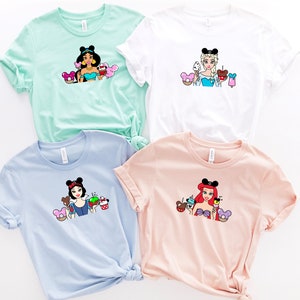 Princess Snacks Group Shirt, Disney Princess Shirt, Disney Snack Shirt, Team Princess Shirt,  Girls Trip Shirt,Disney Vacation Shirt